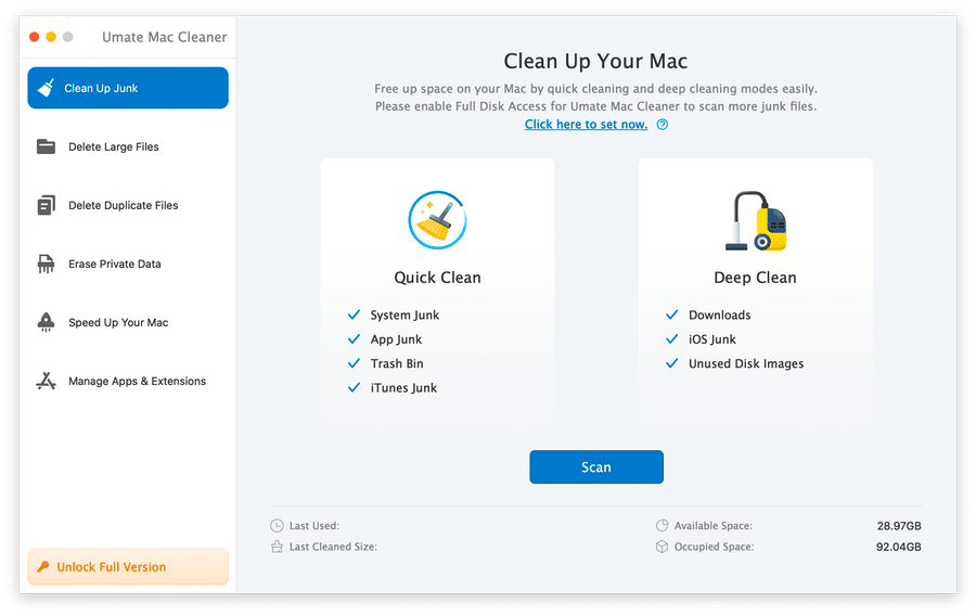 mac data cleaner